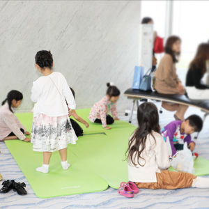 休憩エリアの様子